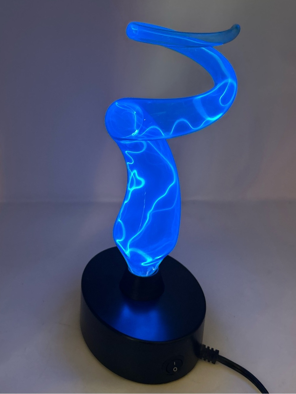LumiSource Mini Electra Plasma Lamp Vintage 2002 12 inch in great condition